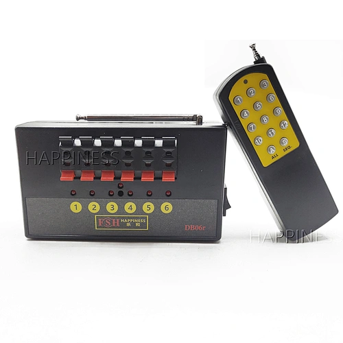 Happiness Firing Systems 6-Way Cold Pyro Machine for Wedding Christmas New Year Fireworks