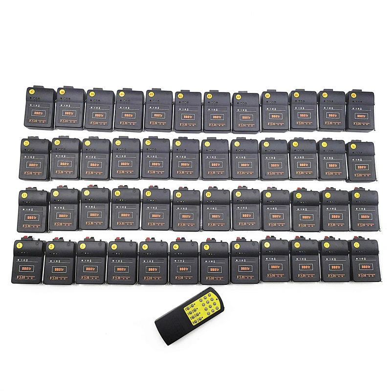 HAPPINESS Pyrotechnics Reusable Wireless 48 Pyro Channel Controller With Special Effects Remote