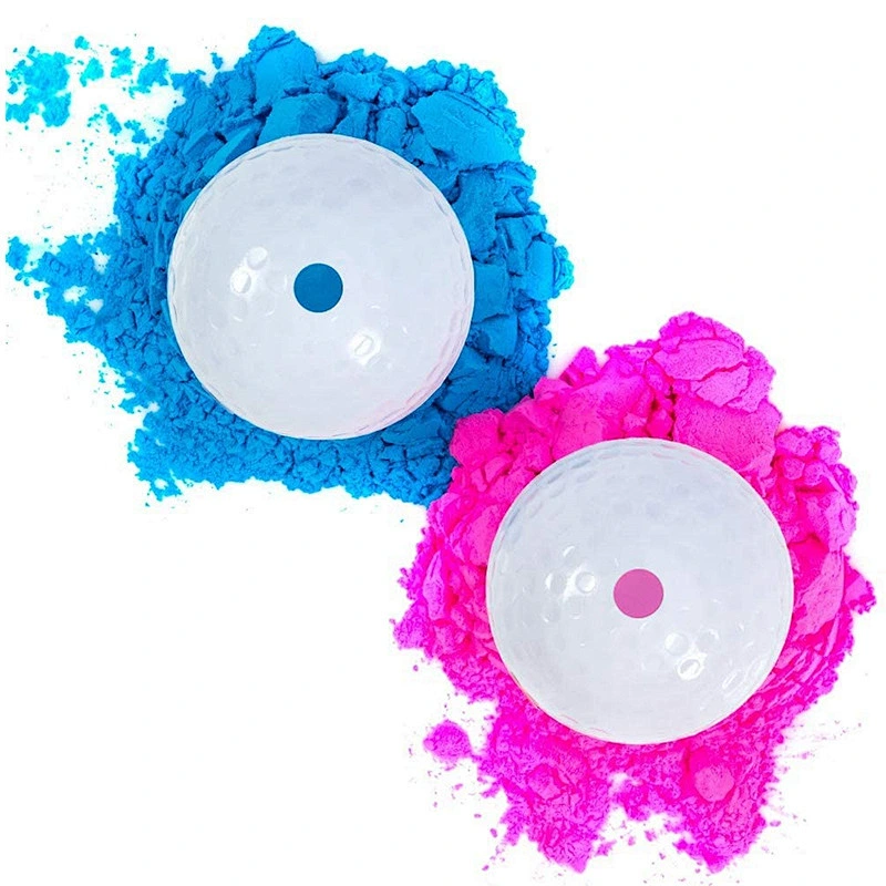 Gender Reveal Golf Balls Gender Reveal Party Boy Girl Party Atmosphere Supplies Props