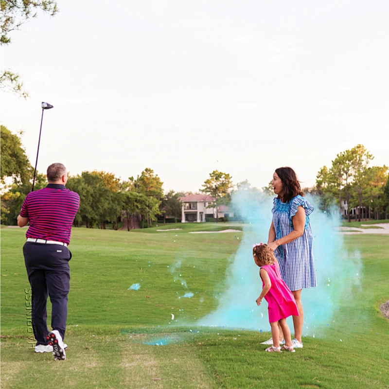 Gender Reveal Golf Balls Gender Reveal Party Boy Girl Party Atmosphere Supplies Props