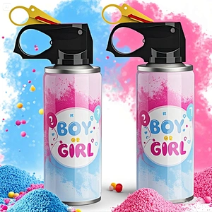 260ml Spray Color Powder Spray Corn Powder Gender Reveal Party Atmosphere Props