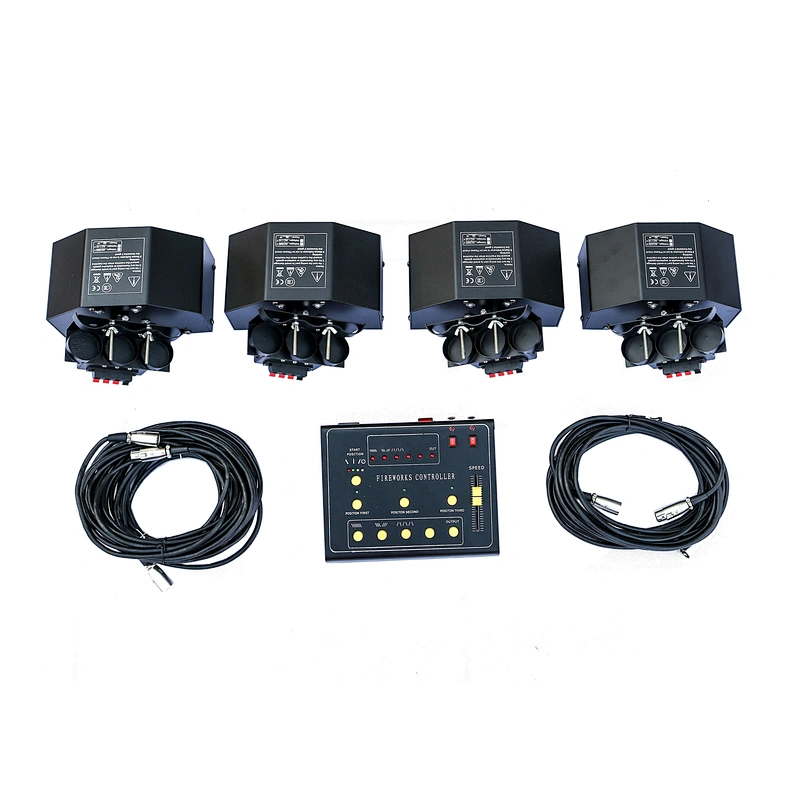 Special Effect Stage Fireworks Fountain Swing System Iron Cold Flame Firing with Wire Control Spark Effect