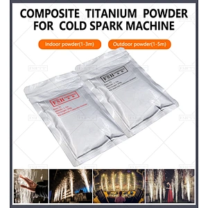 2025 Wholesale Cold Fireworks Stage Effect Titanium Powder for Cold Sparks Machine