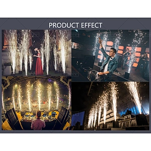 200g Wedding Decor Cold Spark Machine Titanium Powder Smokeless Composite Dry Ice for Fireworks Effects