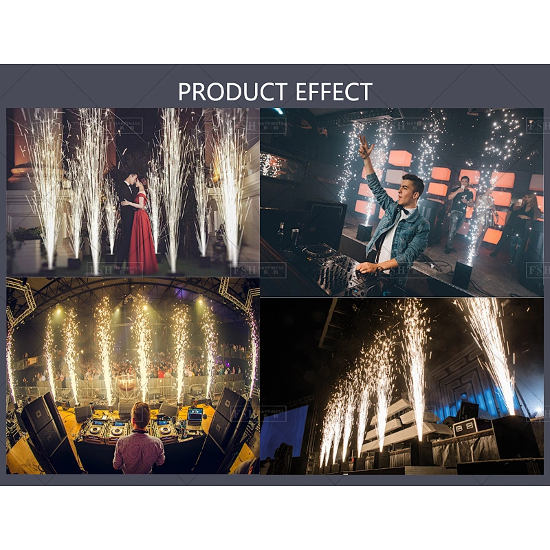 200g Wedding Decor Cold Spark Machine Titanium Powder Smokeless Composite Dry Ice for Fireworks Effects