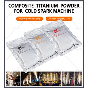 Wedding Decor 200g Cold Fireworks Smokeless Composite Titanium Powder for Cold Spark Machine