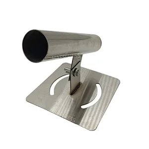 Fireworks Air Bomb Single Shot Tube 40mm Launchers - Adjustable Stainless Steel Holders