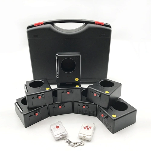 Cold Spark Firework Machine Rechargeable Battery Wireless Remote Control Indoor Wedding Party Fountain Sparklers