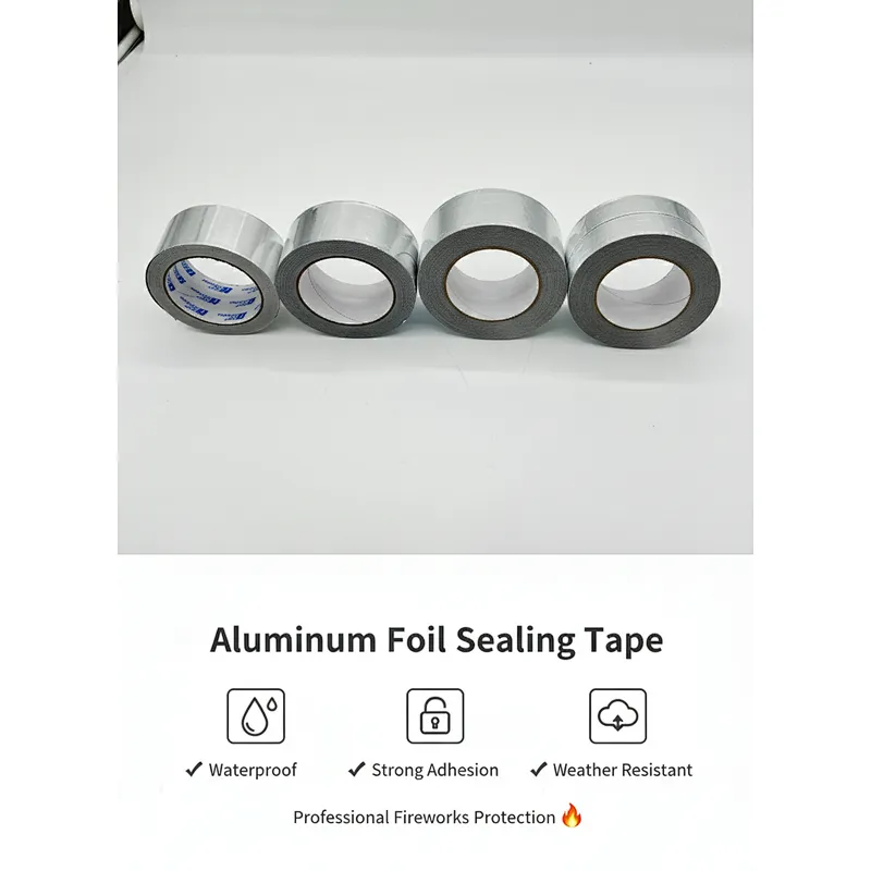Aluminum Foil Tape for Professional Firework Setup