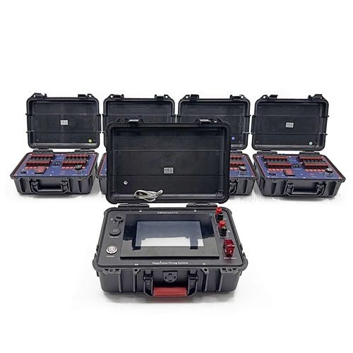 Professional Wire Control DBW03AUTO 96 Cue Fireworks Firing System Kit for Large Scale Professional Fireworks Display