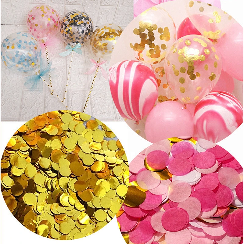 Wedding Party 4*3cm Metallic Peace Pigeons Shredded Confetti Paper for Confetti Machine