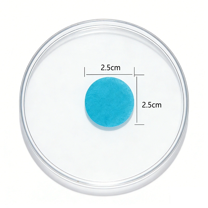 2.5cm Throwing Blue Tissue Paper Confetti Push Pop Konfetti Round Confetti for Wedding&Event Decoration