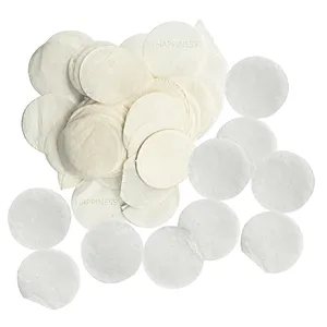 3x3cm Round White Confetti Throwing Paper for Valentine's Day, Wedding & Party, Colorful Confetti for Clear Balloon Filling