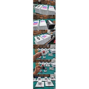 White Shell TNT Manual Power Controller Wedding Party Celebration Push Control