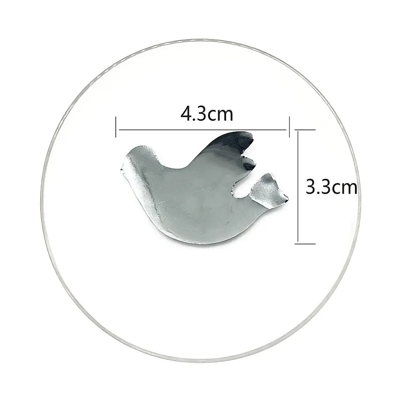 Flying White Bird Confetti Bride Peace Pigeons Metallic Foil for Wedding Party Decoration Baby Shower