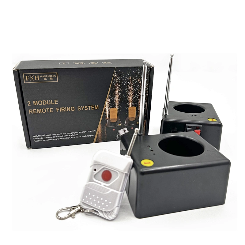 Wholesale 2 Cue Pyrotechnic Firing System Remote Controller for Wedding New Year Shows