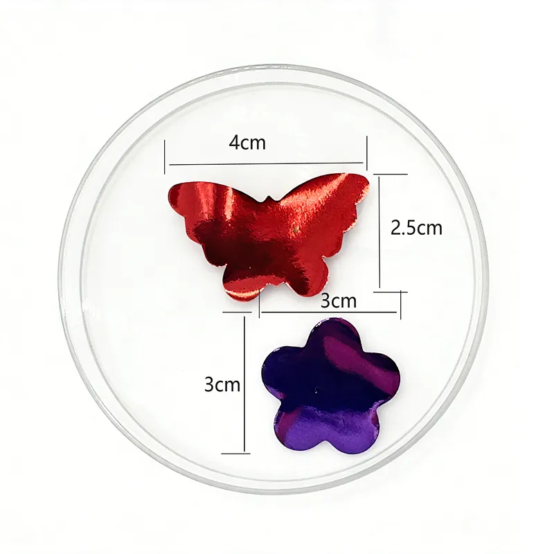 Wholesale Butterfly Petal Foil Confetti Multi Colors for Wedding Birthday Party Supplies Balloon Filled with Confetti