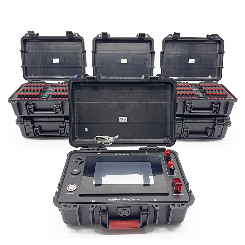 Professional Wire Control DBW03AUTO 216Cue Fireworks Firing System Kit for Display Shells and Mortar Fireworks Shows