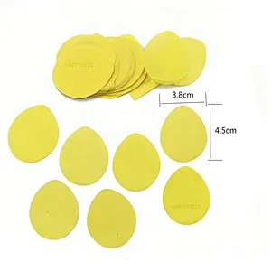 Yellow Tissue Paper Confetti Party Biodegradable Confetti Paper for Confetti Launcher Party Decoration