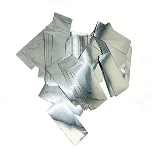 5X2cm Club Party Toys Electric Confetti Cannon Confetti Machine Silver Paper