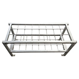 HAPPINESS Wholesale Aluminum Stackable Folding 24 Shot Fireworks Mortar Rack For Firework Display