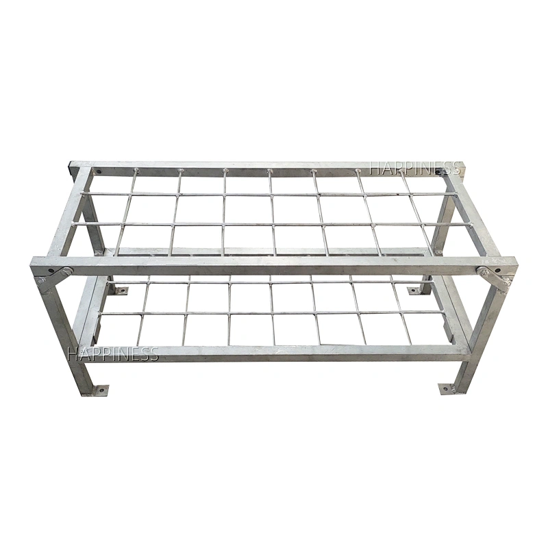 HAPPINESS Wholesale Aluminum Stackable Folding 24 Shot Fireworks Mortar Rack For Firework Display