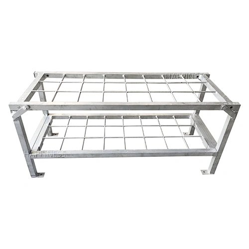 HAPPINESS Wholesale Aluminum Stackable Folding 24 Shot Fireworks Mortar Rack For Firework Display