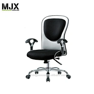 Professional mesh office chair with chrome metal base cheap price with new design