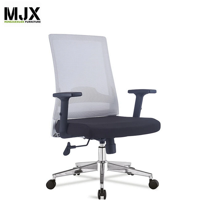 nylon back mesh & fabric medium back office chair