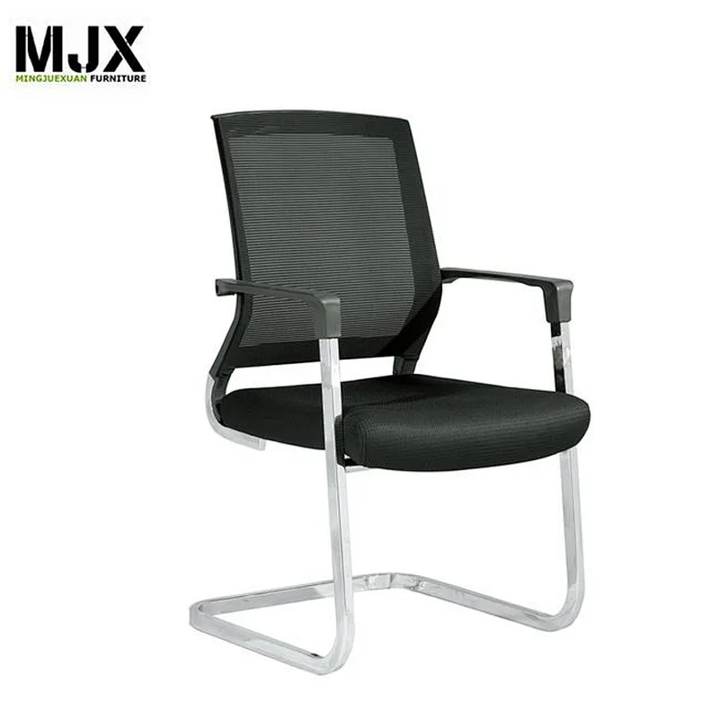Strong quality chrome metal frame  conference  office chair