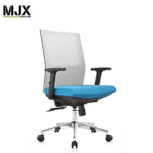 Competitive  mid back  mesh office chair with BIFMA passed  PU nylon castors