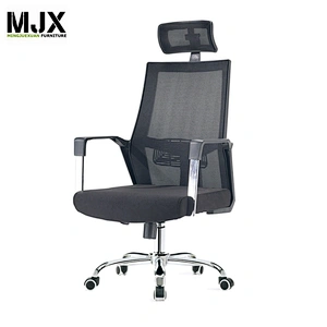 Super quality useful executive middle back mesh chair with Aluminum 5-star base