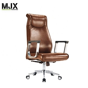 Wholesale executive room furniture mid back swivel PU executive office chair