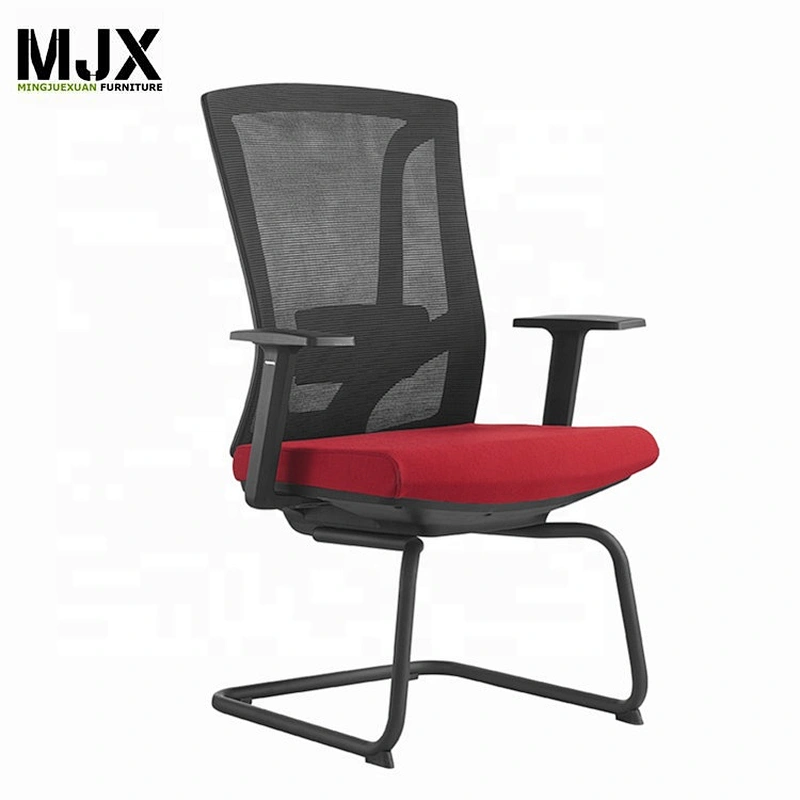 Simple design reasonable price economic mid back visitor chair
