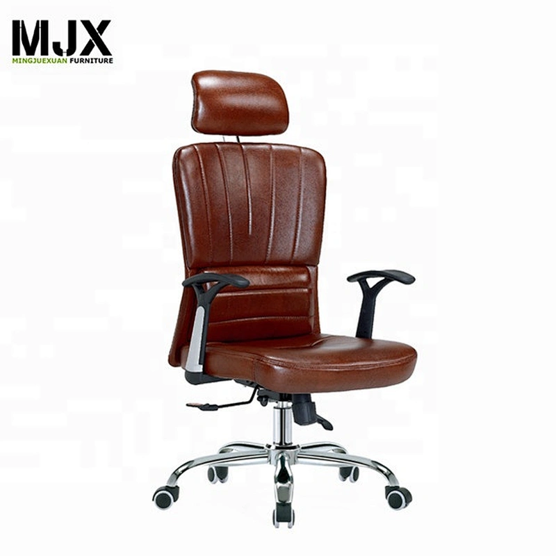 Adjustable mid back office chair comfortable PU executive office chair