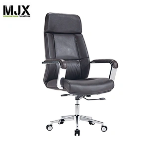 China manufacturer PU swivel high back chair executive rolling chair recliner