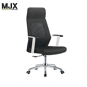 Foshan high back fabric swivel office chair with recliner in modern design