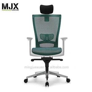Super quality useful executive middle back mesh chair with Aluminum 5-star base