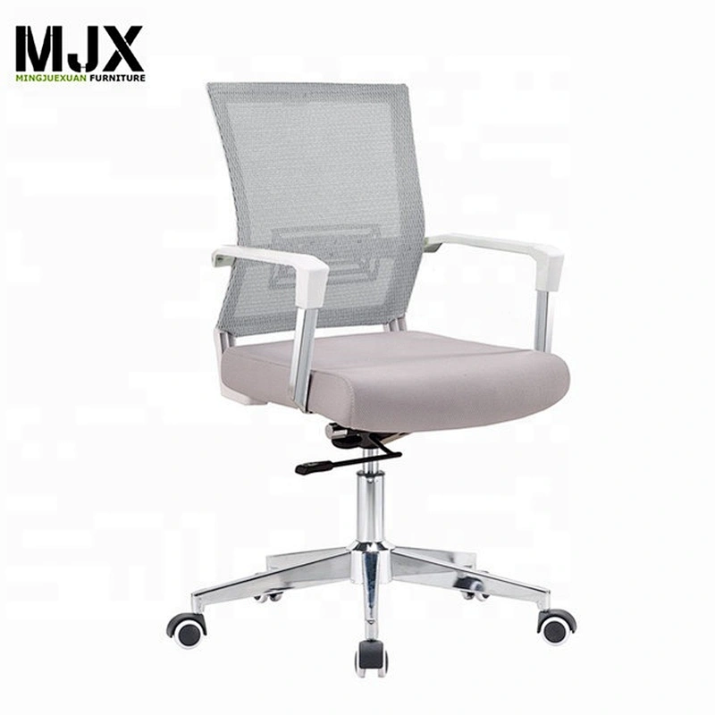 Factory directly price medium back green revolving chair
