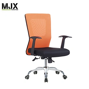China wholesale PP armrest furniture chrome metal office chair