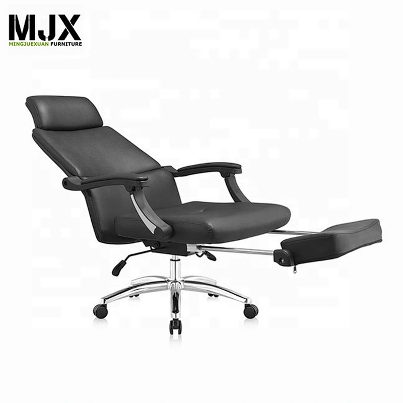 Comfortable seating PU leather reclining office chair