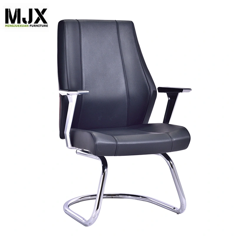 Mid back furniture stackable frames synthetic leather commercial committee office chair