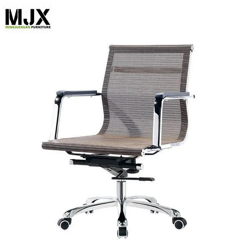 mid back mesh executive chair with chrome metal base