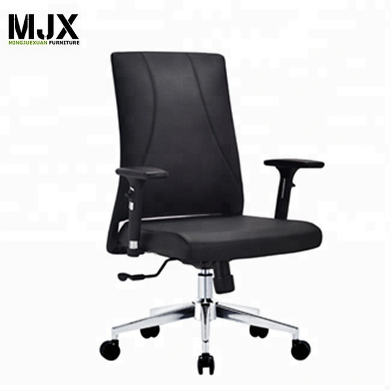 Grey injection molded foam swivel office chair