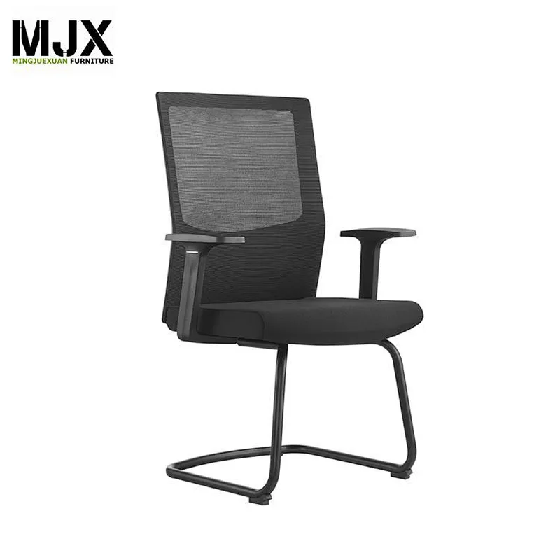 2019 New style  mid back  mesh office chair with 320mm nylon base