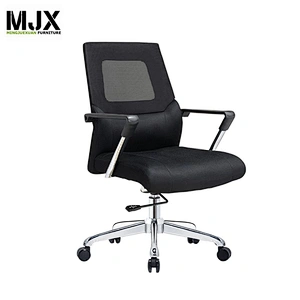 Unique Ergonomic design factory wholesale black mesh office chairs for staff