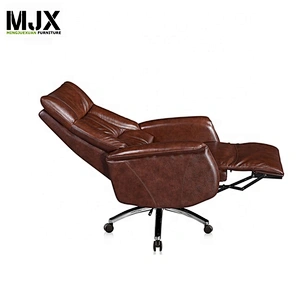 Luxury new design boss chairs office electric sleeping chair back and footrest reclining chair