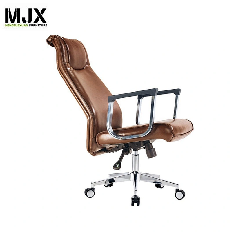 China suppliers office furniture high back PU leather revolving chairs