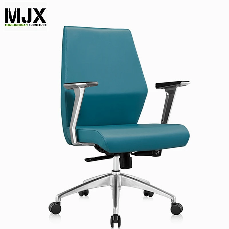 2017 news product five star metal base office chair leather executive seating
