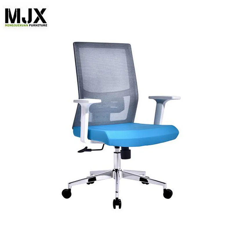 Hot-selling  high back swivel ergonomic chair with height adjustable fabric padded headrest